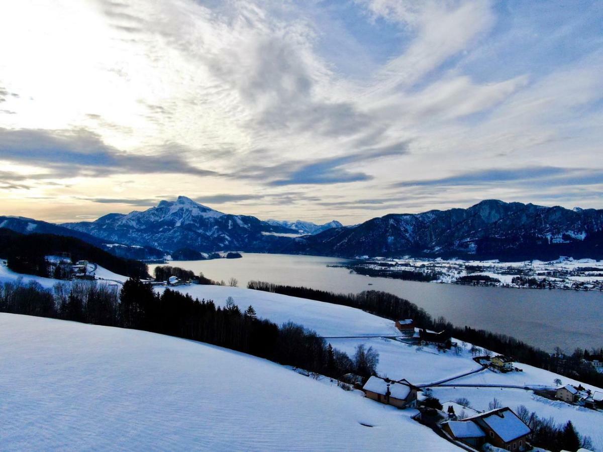 Panoramahof Manzberg Apartamento Mondsee Exterior foto